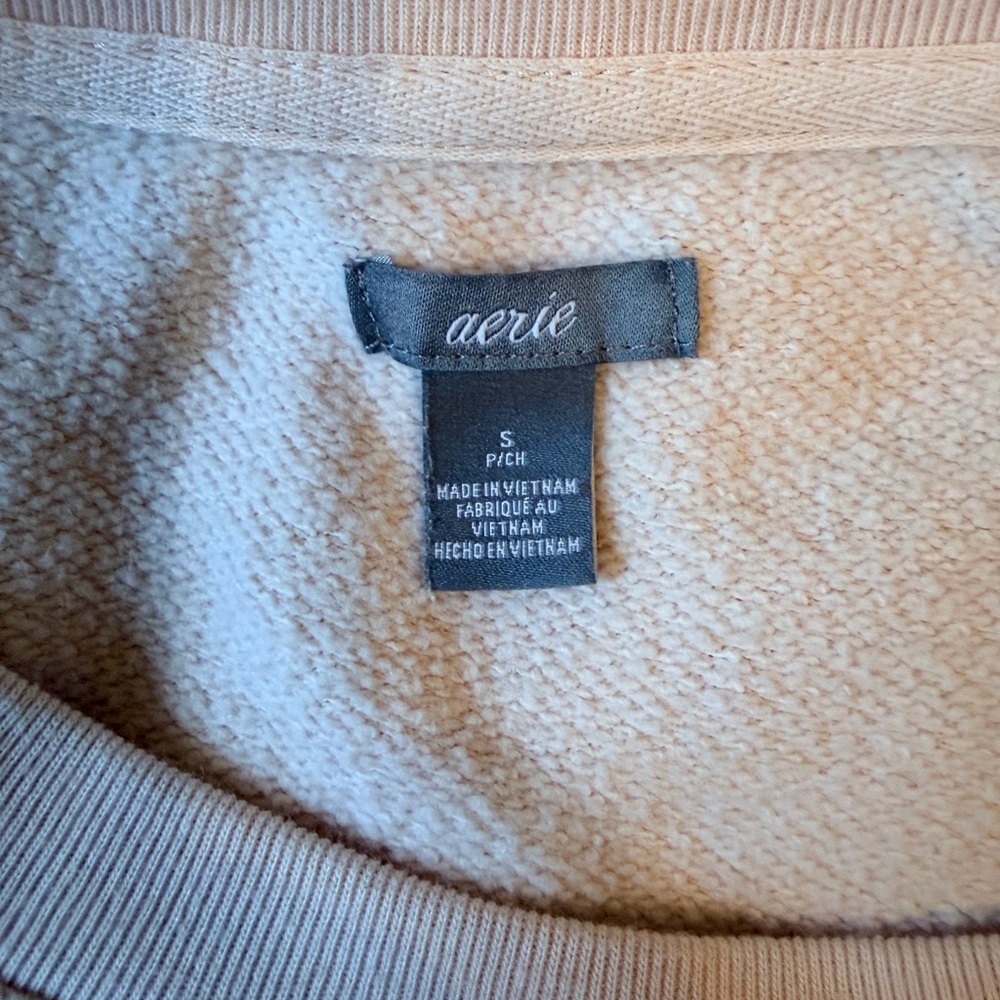 aerie Cozy Sweatshirt With Balloon Sleeves - Picture 4 of 5